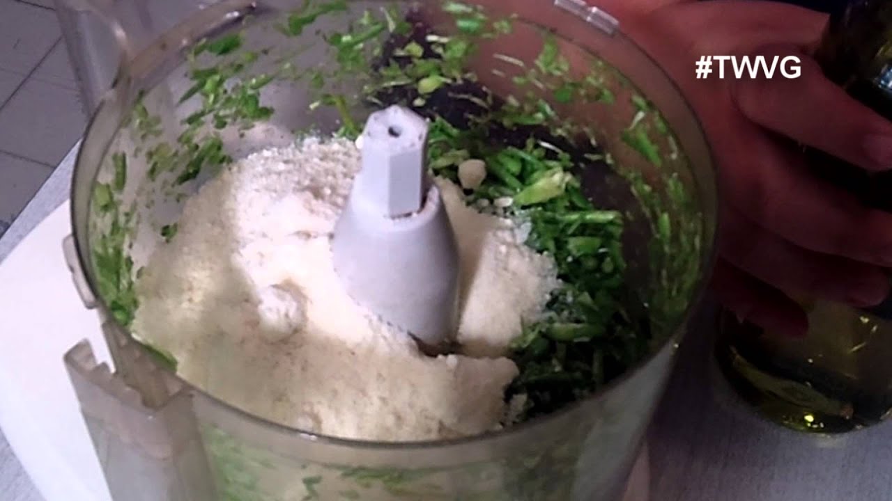 Making Garlic Scape Pesto Quick Tip YouTube