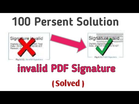 How Validate DIGITAL SIGNATURE in Any Certificate PDF Documents ...