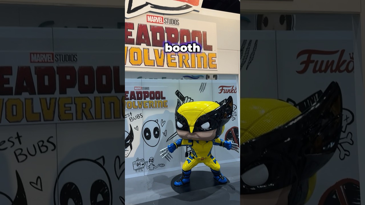 This Funko x Deadpool SDCC Booth is INSANE 🔥🤯