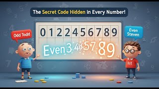The Secret Code Hidden in Every Number! | Odd Todd & Even Steven Explained