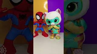 Unique Marvel Spidey and Amazing Superkitties #shortsfeed #toys #cute
