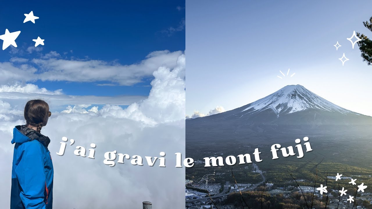 J'AI GRAVI LE MONT FUJI 🗻🇯🇵⚡ | VLOG