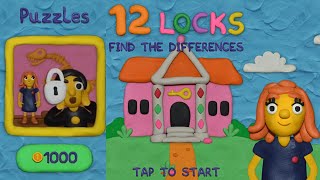 12 Locks Find the differences level 2
