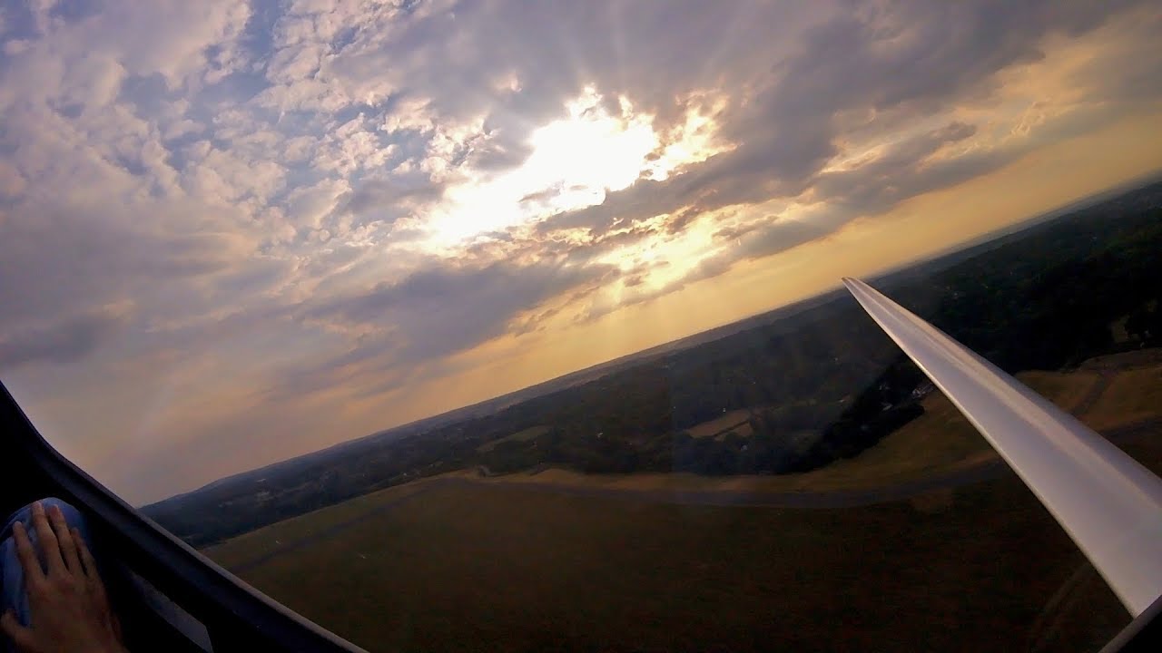 GLIDER AEROBATICS Surrey Hills Gliding Club YouTube