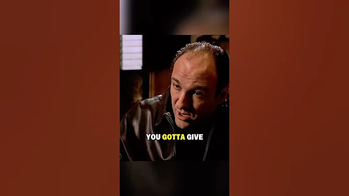 The Sopranos - Tony meets with Jackie Jr to discuss him dating Meadow 🍷 #shorts #thesopranos