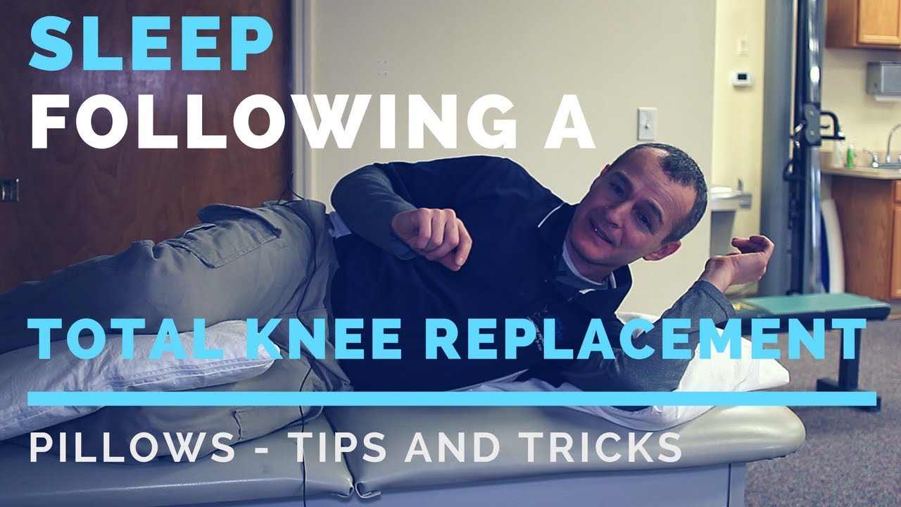 How to Sleep after Knee Surgery or Injury - EquipMeOT