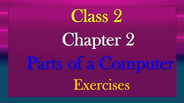 chapter 2 choose the correct option Class 2 Computer Science