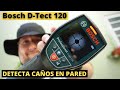 DETECTOR de CAÑOS en PAREDES - Bosch D-TECT 120. Detectar tuberias en pared. Detectar caños.