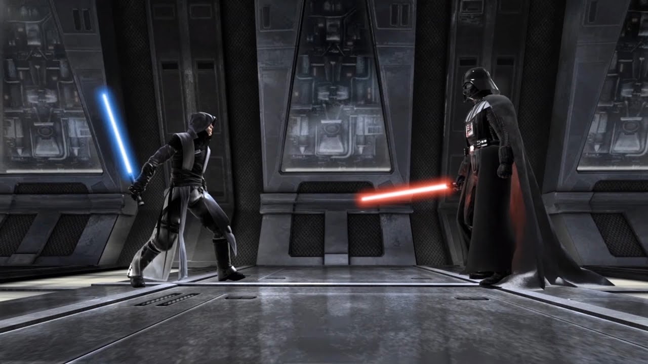 Star Wars: The Force Unleashed - Darth Vader Boss Fight 1080p