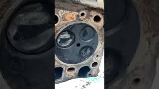 #mercedes #om 904 la #cylinderhead #valve #repair