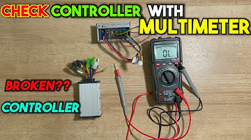 How to check a Controller with a Multimeter? | Electric Scooter Controller check