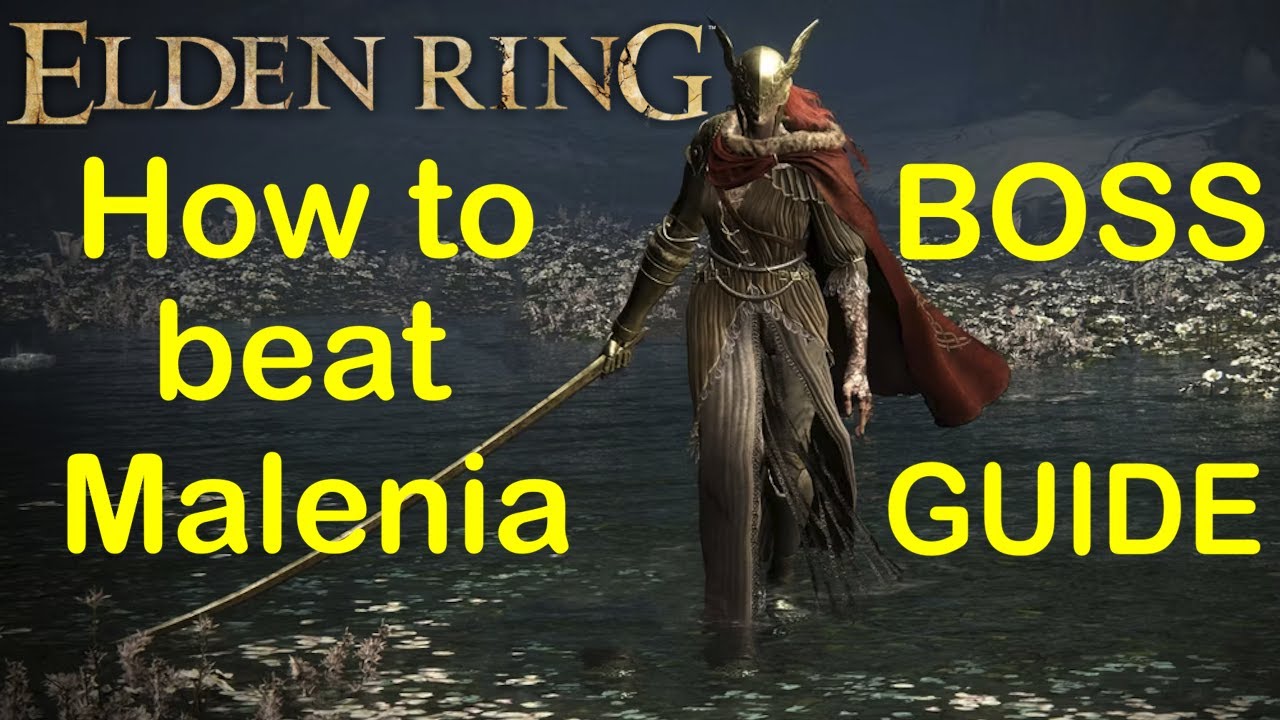 How to beat Malenia | Elden Ring boss guide | Malenia Tutorial - learn
