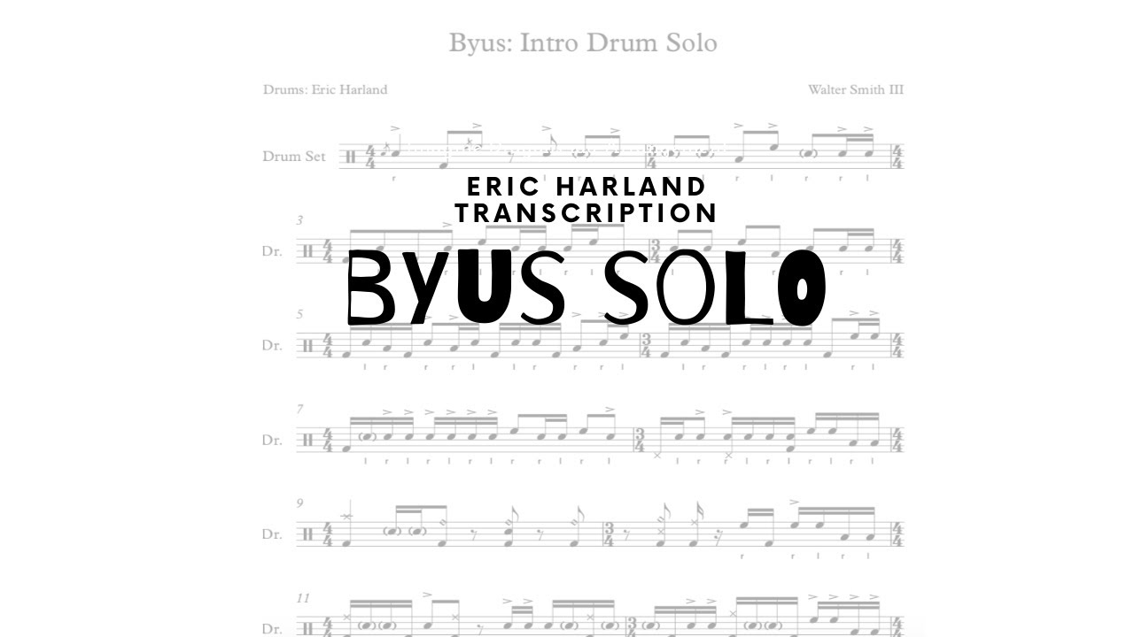 ERIC HARLAND TRANSCRIPTION-  Byus Intro