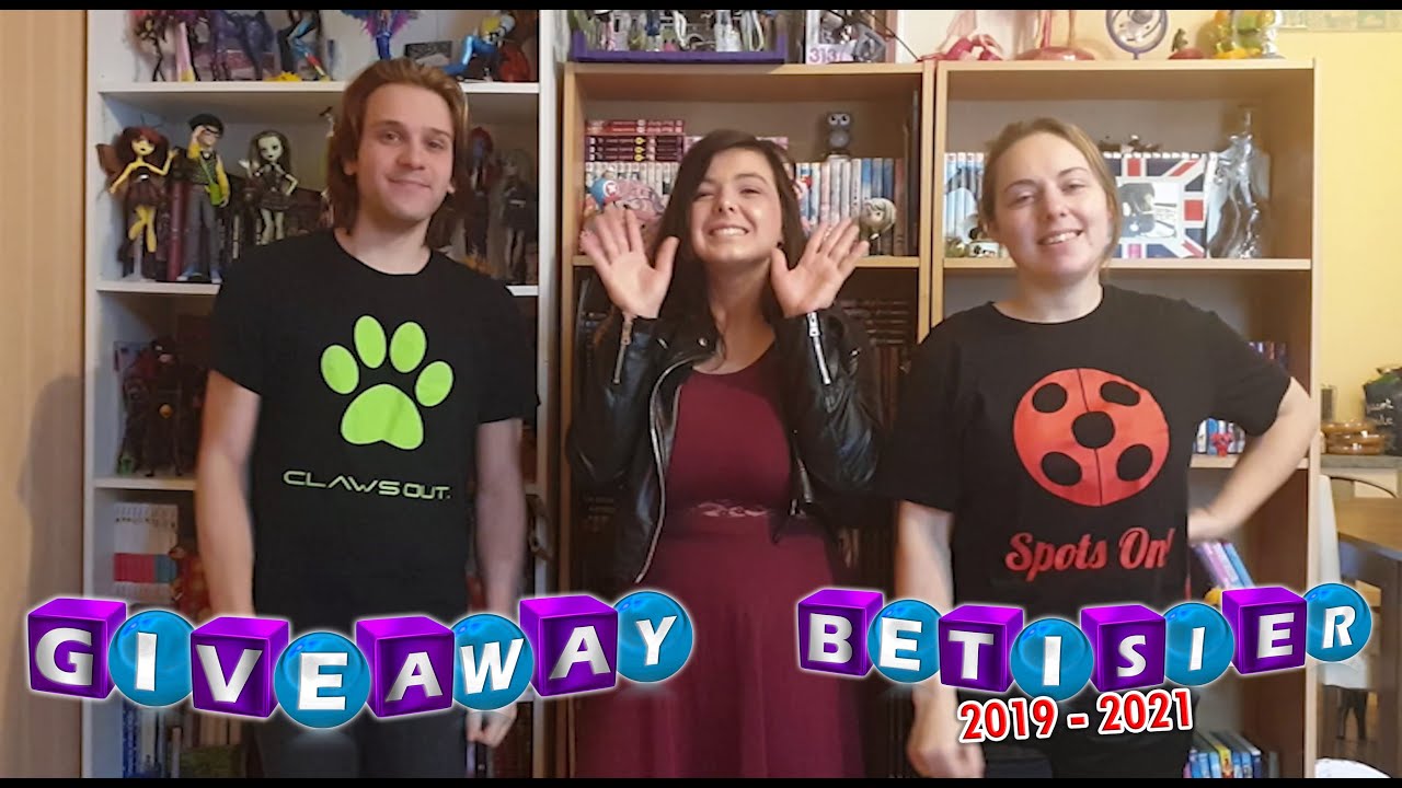 Tirage Giveaway de Noël 2021 + Bêtisier 2019 -2021