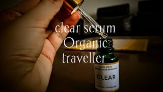 Acne clear serum by organic traveller|15 days challenge| review and details