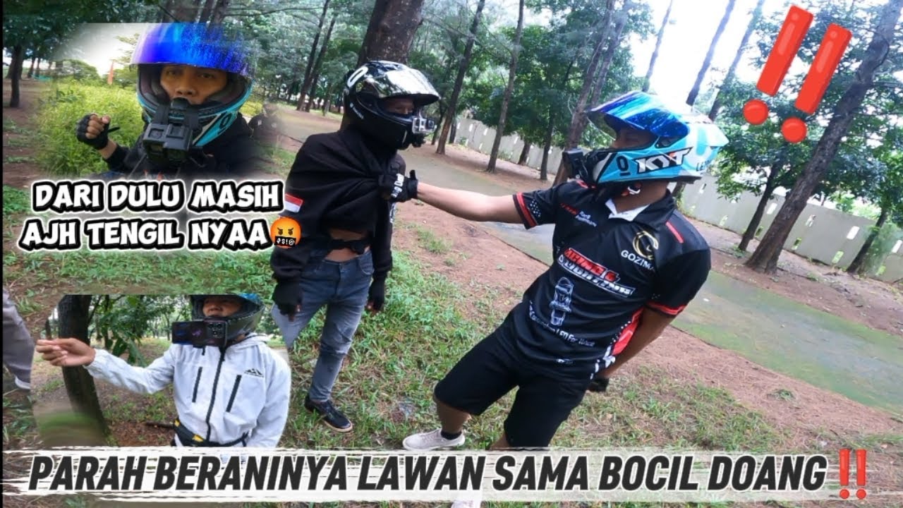 HABISI TEAM RIDER MUMPUNG LAGI SENDIRI 🤬