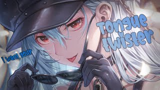 Nightcore ↬ Tongue Twister [sped up] Resimi