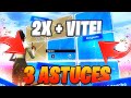 *TUTO* 3 ASTUCES pour EDIT 2X PLUS RAPIDEMENT sur FORTNITE ! (PS4/PC..)