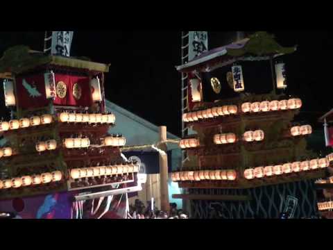平成27年西条祭り御旅所朝日町北ノ町下組
