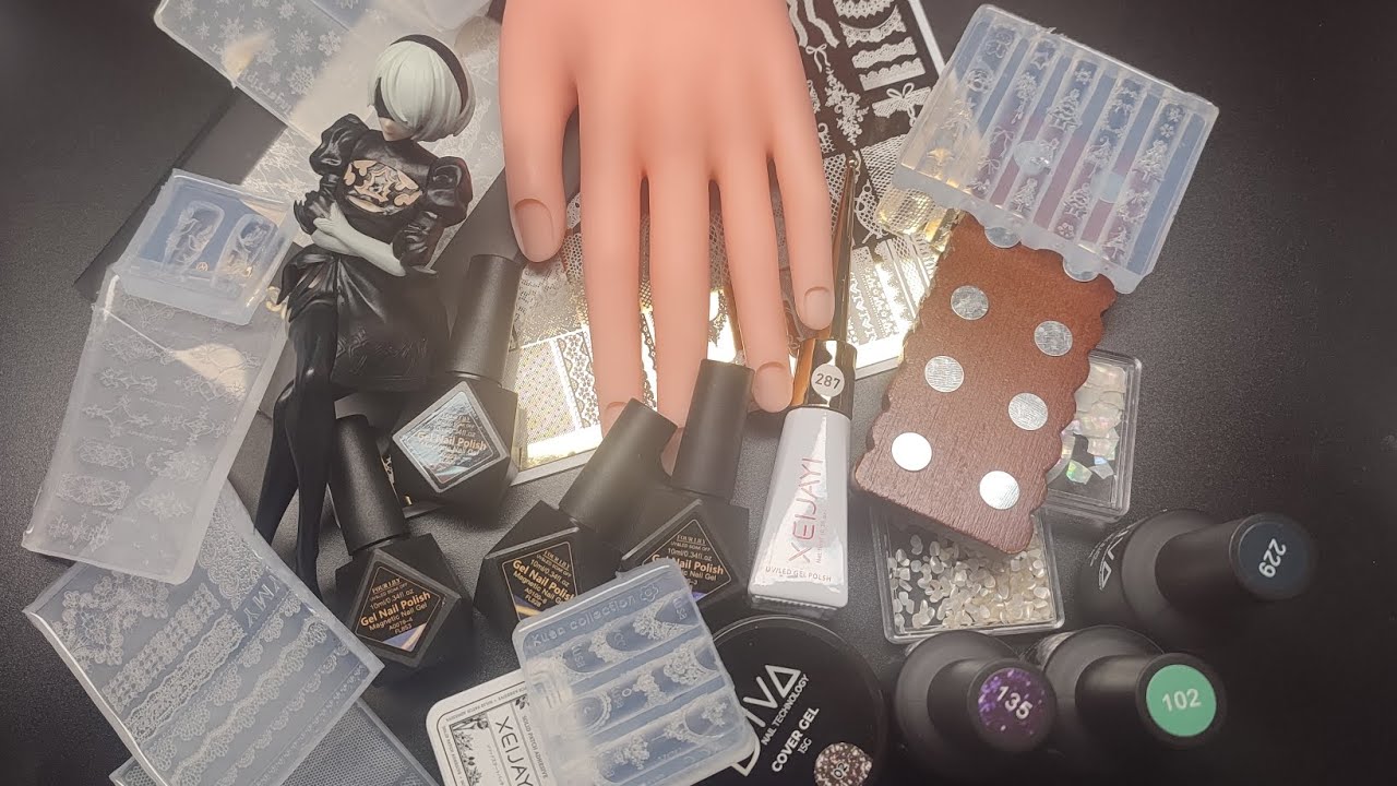 Маникюрная распаковка. Гель лаки, пластины, молды