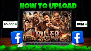 How to Upload Movie Clips on Facebook Page Without Copyright | How to Make Money from Facebook 🤑 screenshot 3