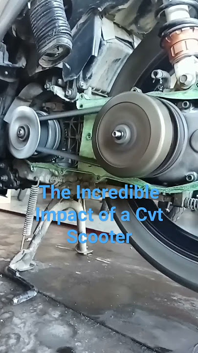 The Incredible Impact of a Cvt Scooter😀😀😀