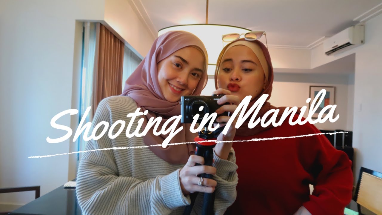 Travelogue Shooting in Manila, Philippines | Nurin Afiqah