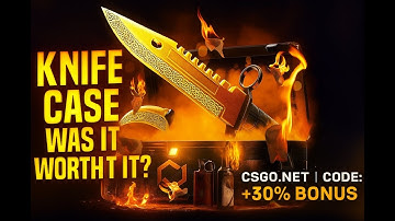 Knife Case Opening - Was It Worth It? | CSGO.NET (Code FOS +30%)