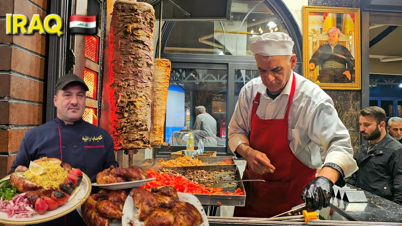 جولة اكلة الشوراع في اربيل | طعام الشارع الكردي في  كردستان | اكلات الشعبية في العراق