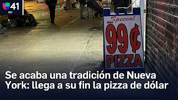 ¿Por qué se dobla la pizza en Nueva York?