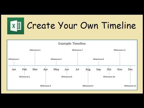 How to Create a Timeline Chart in Excel