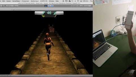 MPU6050 controlled game