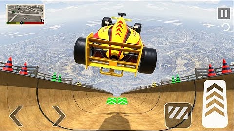 Formula Car Racing Stunts 3D - Impossible Car Mega Ramp - Part 1