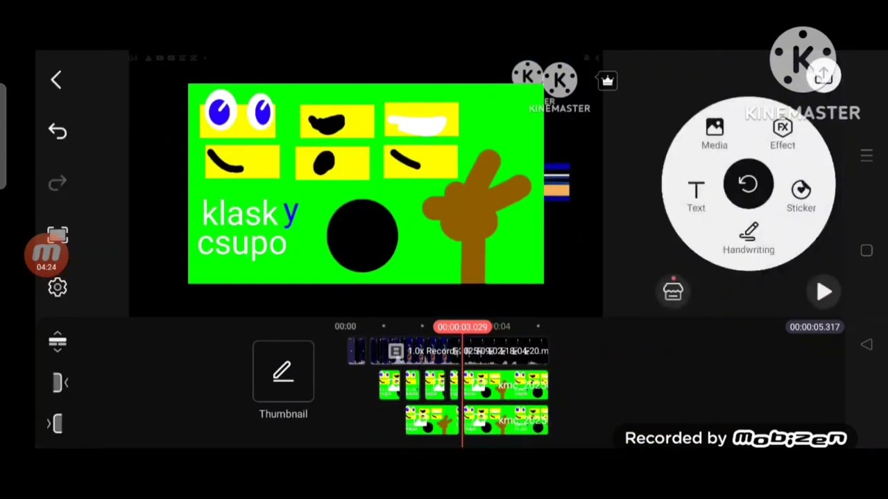 Klasky csupo logo remake kinemaster speedrun