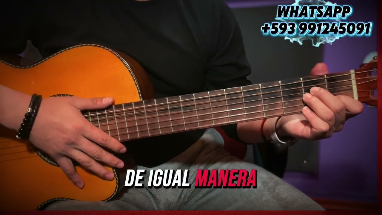 LAS CHAMIZAS - SANJUANITO TUTORIAL GUITARRA 🎸 MÚSICA ECUATORIANA 🎸