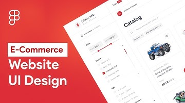 How to create an E-Commerce Website UI Design in Figma | Part 2