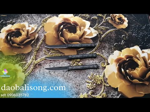 Video Dao Xếp Trúc Mini Giá Cực Rẻ Tặng Anh Em Chơi Dao - youtube
