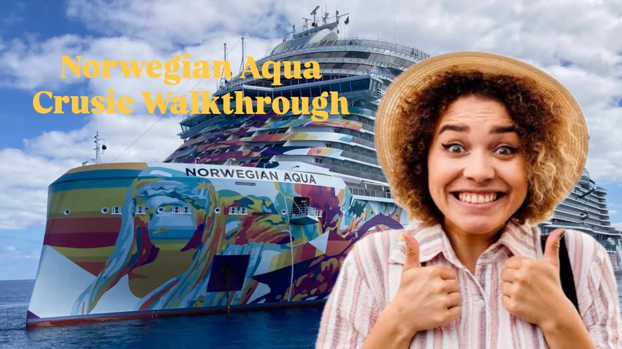 Norwegian Aqua Cruise ship walkthrough  