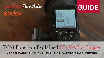 PIXAPRO ST-IV/Godox XPro TTL Flash Trigger TCM Function | Jason Vaughan