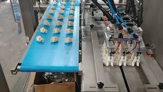 Fully Automatic Robotic Tray Arranging Workstation |Robot Arm Loading #foodautomation #robotarm #装托机