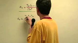 MATH 120 Ch 26 - Limit of a Series