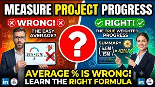 How to Calculate Overall Progress for Multiple Projects | Weighted Average