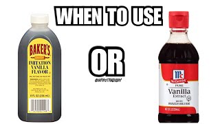 Celebrity When To Use Imitation Vanilla Flavor VS Vanilla Extract.. Profile