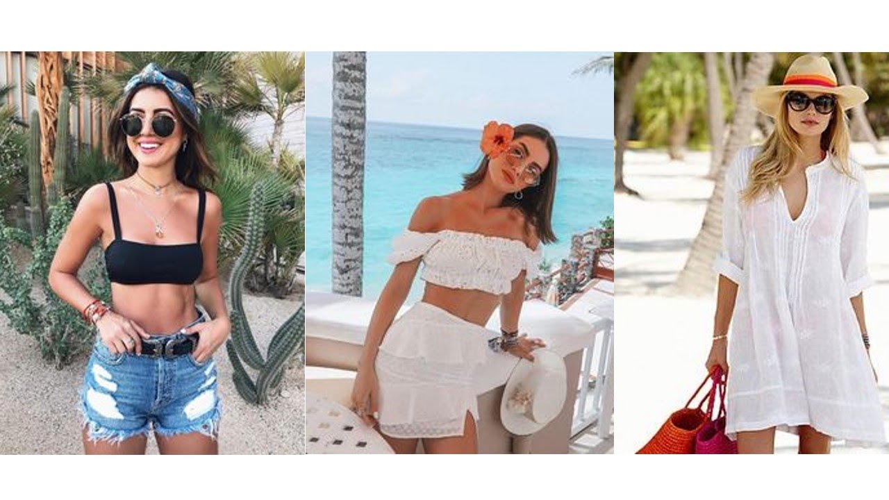 Ideas de Outfits para ir a la playa 