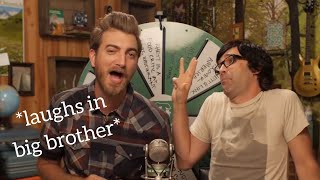 rhett and link acting like brothers for 9 minutes straight (part 1)