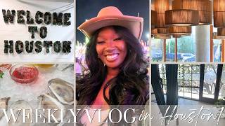 Weekly Vlog | Houston Rodeo + Aerial Yoga + LOTS of EATING + more | Tan Williams