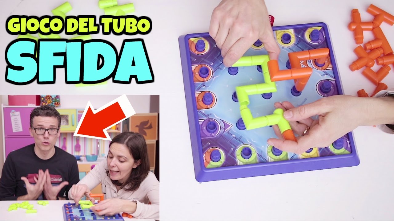 IL GIOCO DEL TUBO: SFIDA chi arriva primo vince! TOY CHALLENGE