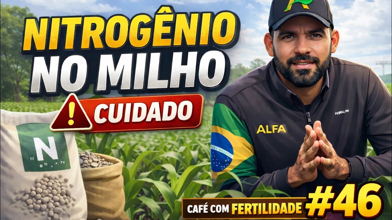 Quando aplicar nitrogênio no milho para não perder produtividade?