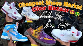 Jama Masjid Chor bazaar Shoes Market Vlog | Lal Qila Chor Bazar 7A Quality Shoes In Cheap Price Vlog