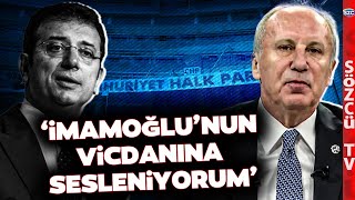 Muharrem İnce Ekrem İmamoğlu'na Canlı Yayında Böyle Seslendi 'Belediye İstedim mi Söyle'